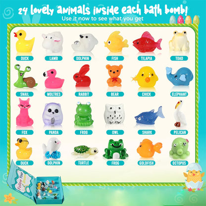 Hidden Animals Surprise Bath Bombs™ (24 Pack)